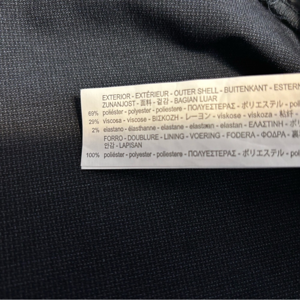 Zara Basic Collection Dark Blue Cuffed Pants Wome… - image 8